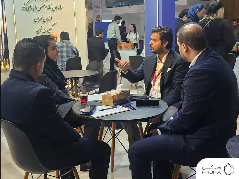 فدکس fadax در نمایشگاه الکامپ